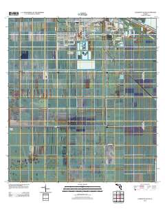 Clewiston South 2012 topographic map thumbnail