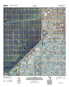 Cooper City NE 2012 topographic map thumbnail