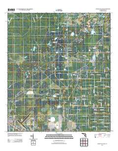 Cross City East 2012 topographic map thumbnail