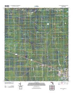 Cross City West 2012 topographic map thumbnail