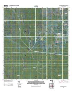 Cow Bone Island 2012 topographic map thumbnail