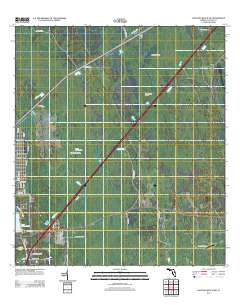 Daytona Beach SW 2012 topographic map thumbnail