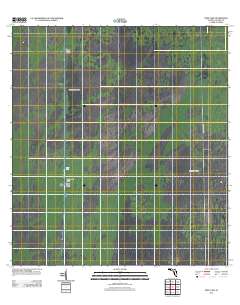 Deep Lake 2012 topographic map thumbnail