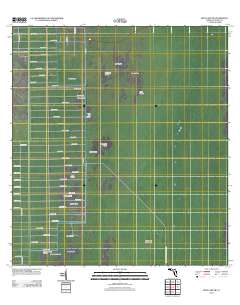 Deep Lake SW 2012 topographic map thumbnail