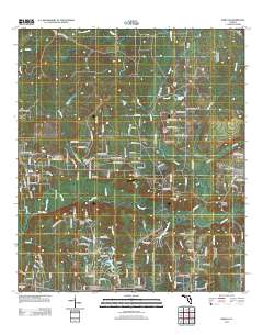 Dorcas 2012 topographic map thumbnail