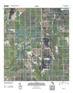 Duette 2012 topographic map thumbnail