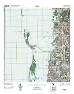 Dunedin 2012 topographic map thumbnail