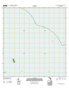 East Bahia Honda Key 2012 topographic map thumbnail