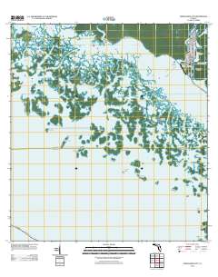 Everglades City 2012 topographic map thumbnail