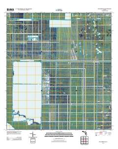 Fellsmere SW 2012 topographic map thumbnail
