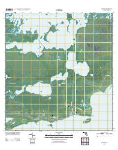 Flamingo 2012 topographic map thumbnail