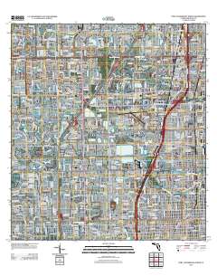 Fort Lauderdale North 2012 topographic map thumbnail