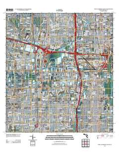 Fort Lauderdale South 2012 topographic map thumbnail