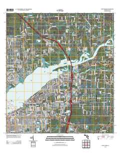 Fort Myers 2012 topographic map thumbnail