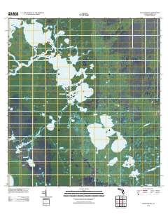 Alligator Bay 2012 topographic map thumbnail
