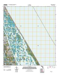 Ariel 2012 topographic map thumbnail