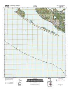 Beacon Beach 2012 topographic map thumbnail