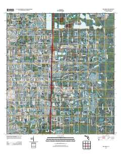 Bee Ridge 2012 topographic map thumbnail