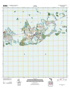 Boca Chica Key 2012 topographic map thumbnail