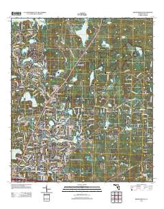 Bradfordville 2012 topographic map thumbnail