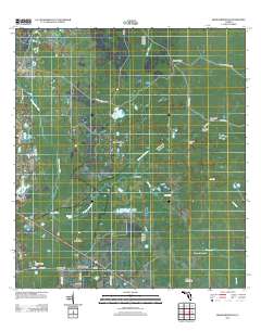 Branchborough 2012 topographic map thumbnail