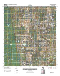 Bronson SE 2012 topographic map thumbnail