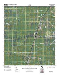 Bryceville 2012 topographic map thumbnail