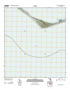 Cape Saint George 2012 topographic map thumbnail