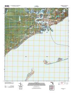 Carrabelle 2012 topographic map preview