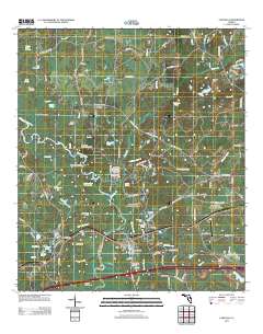 Caryville 2012 topographic map thumbnail