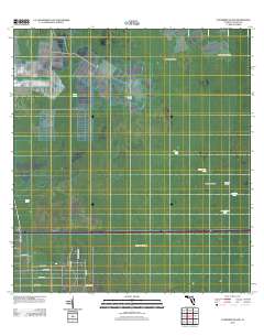 Catherine Island 2012 topographic map thumbnail