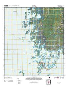 Cedar Key 2012 topographic map thumbnail