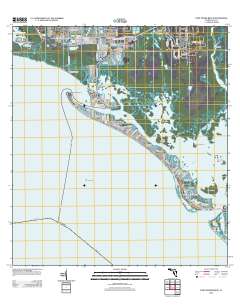 Fort Myers Beach 2012 topographic map thumbnail
