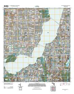 Fort Myers SW 2012 topographic map thumbnail