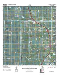 Fort Pierce NW 2012 topographic map thumbnail