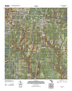Fountain 2012 topographic map thumbnail