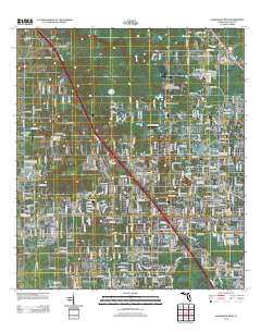 Gainesville West 2012 topographic map thumbnail