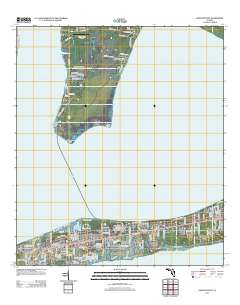 Garcon Point 2012 topographic map thumbnail