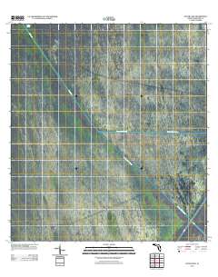 Gator Lake 2012 topographic map thumbnail
