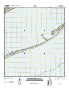 Goose Island 2012 topographic map thumbnail