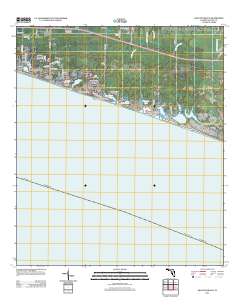 Grayton Beach 2012 topographic map thumbnail