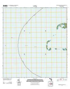 Marquesas Keys West 2012 topographic map thumbnail