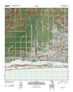 Mary Esther 2012 topographic map thumbnail