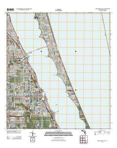 Melbourne East 2012 topographic map thumbnail