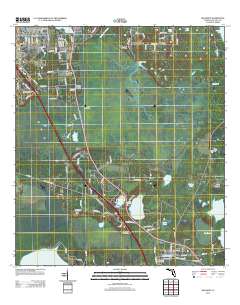 Micanopy 2012 topographic map thumbnail