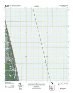 Mickler Landing 2012 topographic map thumbnail