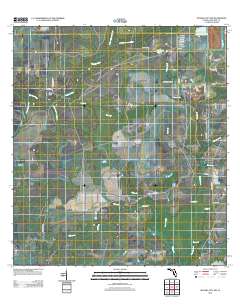 Myakka City NW 2012 topographic map thumbnail