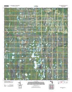 Narcoossee NE 2012 topographic map thumbnail