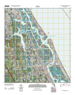 New Smyrna Beach 2012 topographic map thumbnail