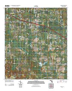 Oakdale 2012 topographic map thumbnail